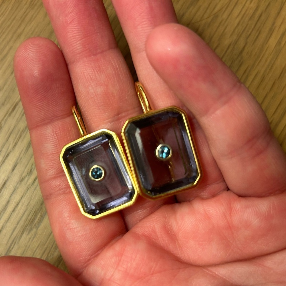 Lizzie Fortunato Tile Earrings